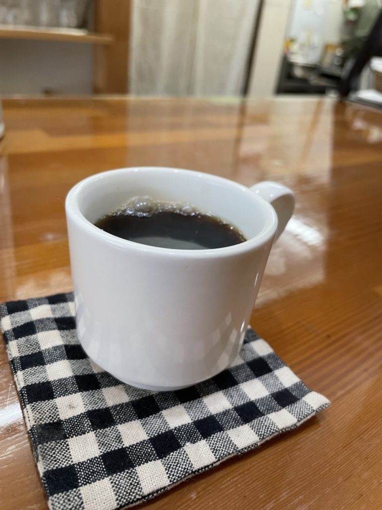 有機栽培のコーヒー