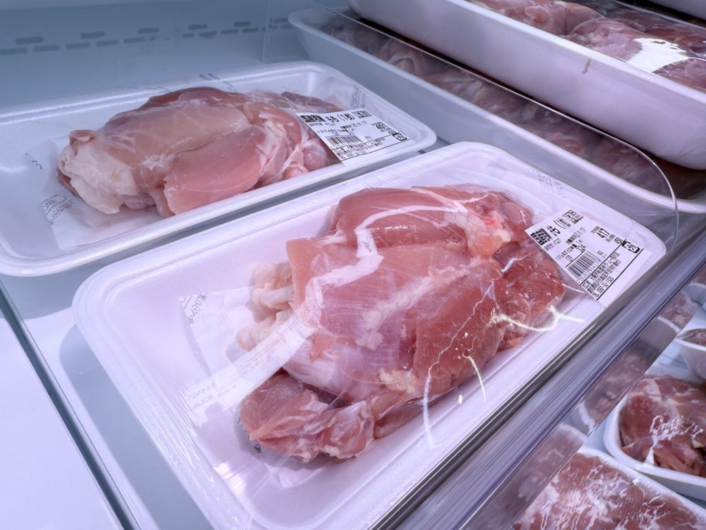 ラ・ムー稲沢店の鶏肉