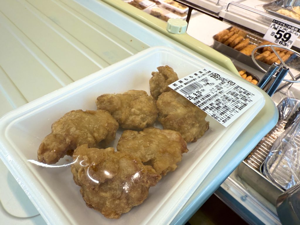 ラ・ムー稲沢店の唐揚げ