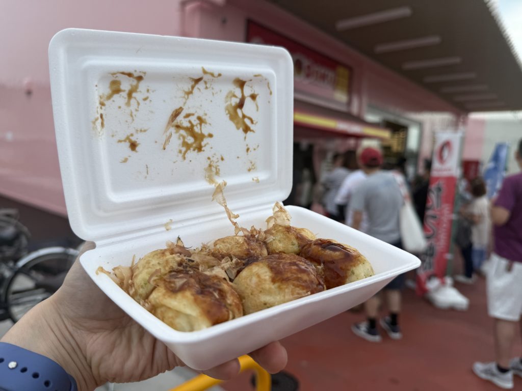 ラ・ムー稲沢店のたこ焼き
