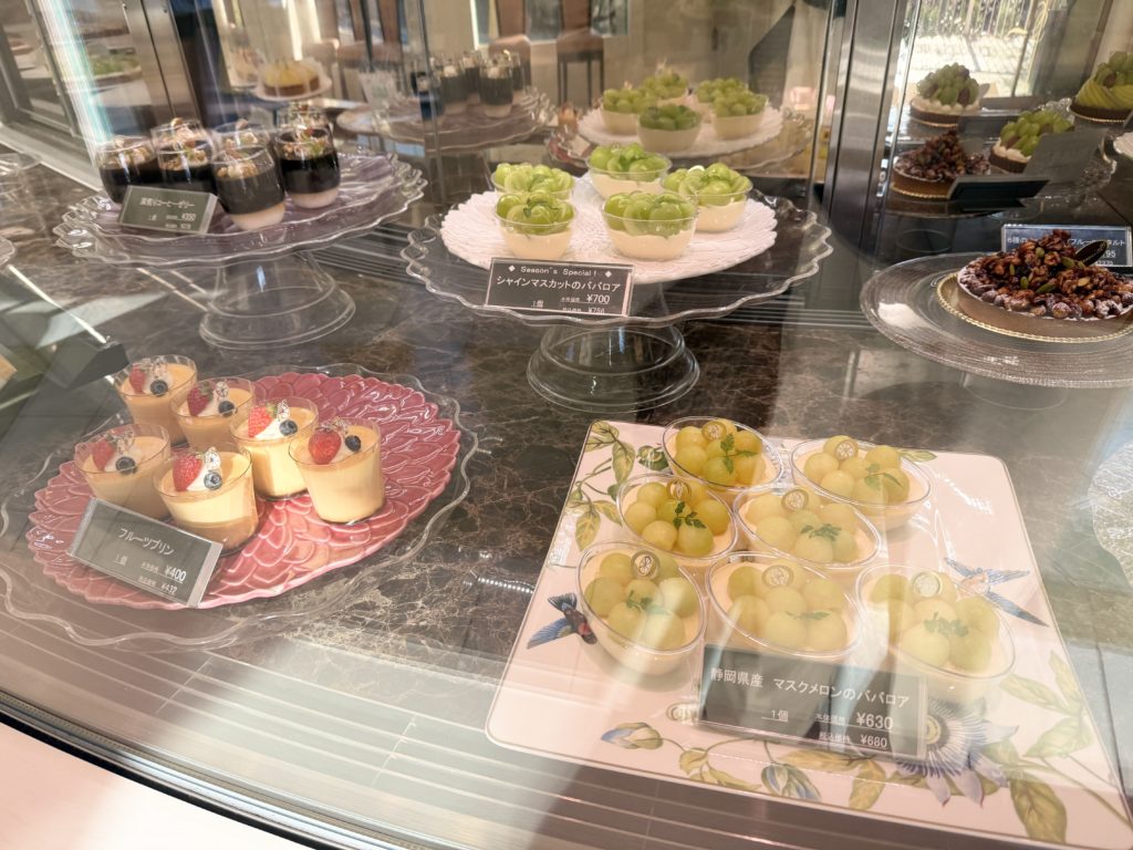 サポーレのケーキたち