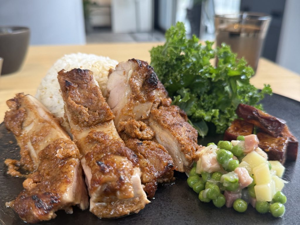amepla ITALY RESTOのジャークチキンランチ